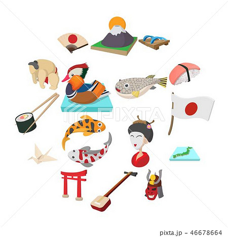 Japan icons set Japan icons set 46678664