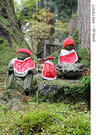 高野山奥之院参道のお地蔵さま 46679407