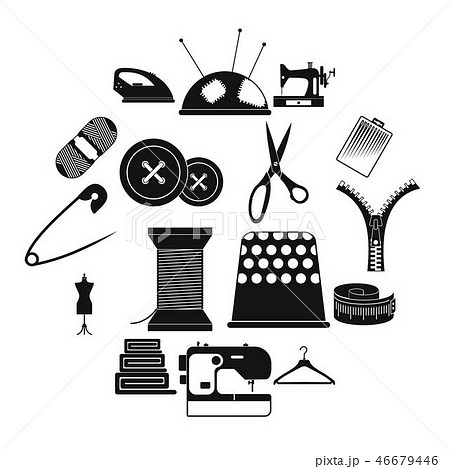 Sewing simple icon 46679446