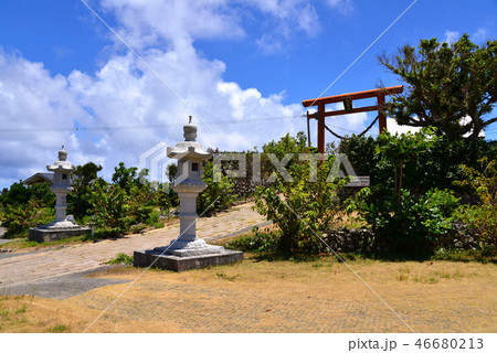 与論島　地主神社 46680213