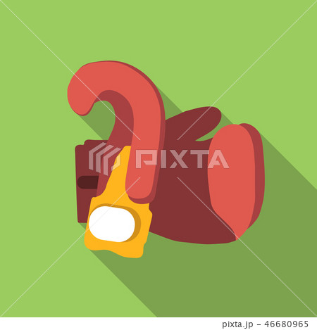 Boxing gloves flat icon Boxing gloves flat icon 46680965