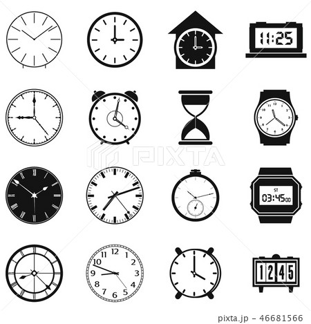 Clocks set Clocks set 46681566