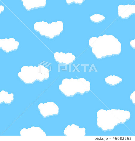 Unique clouds seamless pattern Unique clouds seamless pattern 46682262