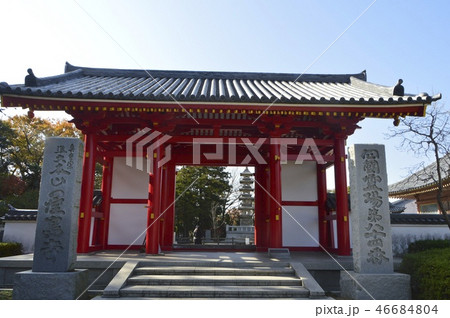 屋島寺の山門(仁王門)（香川県高松市屋島東町字屋島峯） 46684804