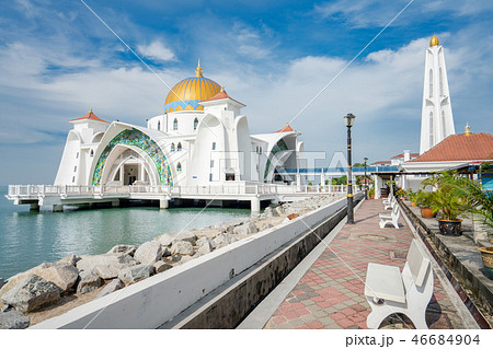 Melaka Malaysia, Straits Mosque, マラッカ　海の上のモスク 46684904