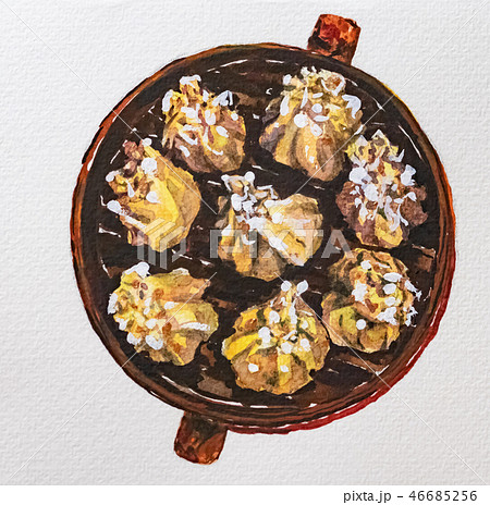 steamed dumpling  46685256