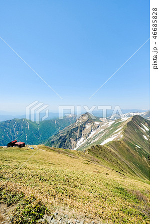 春の谷川岳登山 （トマノ耳より肩ノ小屋方面を望む） 46685828