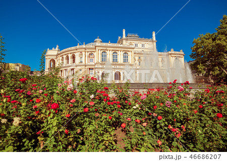 Opera house in Odessa 46686207