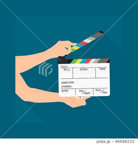 hand holding a film  46688232