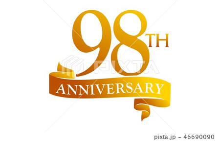 98 Year Ribbon Anniversary 46690090