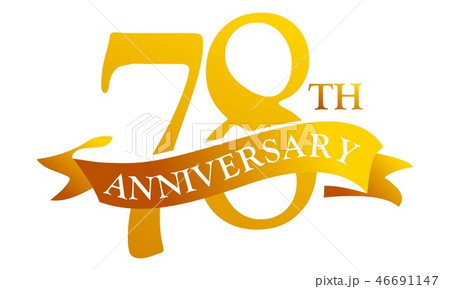 78 Year Ribbon Anniversary 78 Year Ribbon Anniversary 46691147