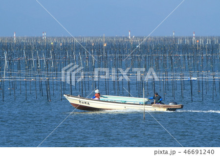 大牟田市 三池港 海苔船 大牟田市 三池港 海苔船 46691240
