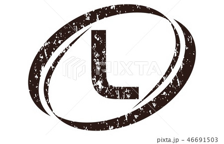 Letter L Rough Logo 46691503