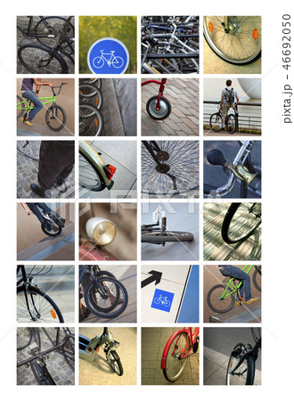 Bikes and bikers 46692050