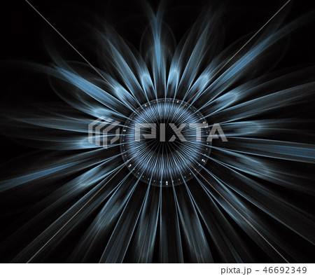 Fractal flower 46692349