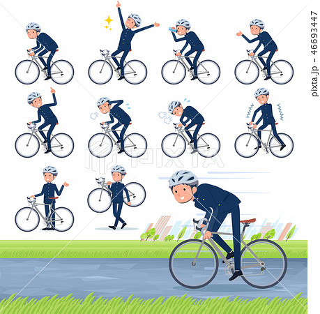 新鮮な中学生 自転車 ヘルメット イラスト 動物ゾーン