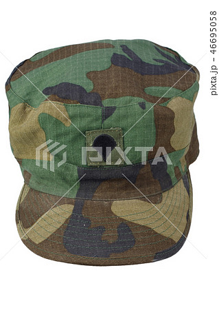 us army patrol cap on a white background 46695058