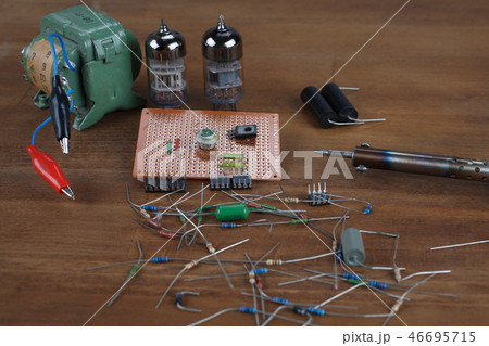 soldering iron - do it yourself concept soldering iron - do it yourself concept 46695715