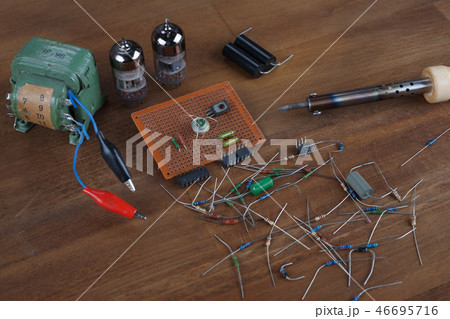 soldering iron - do it yourself concept soldering iron - do it yourself concept 46695716