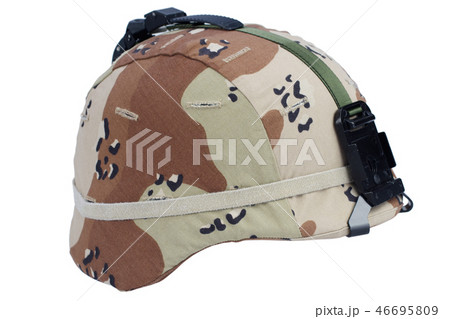 army kevlar helmet with camoflage cover 46695809