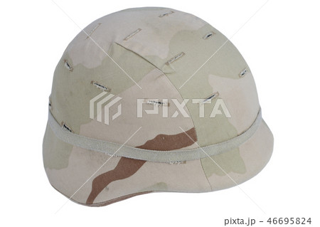 army kevlar helmet with camoflage cover 46695824