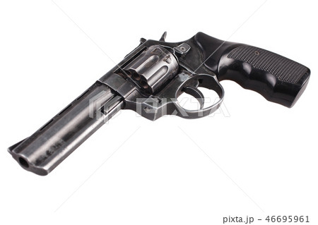 Revolver isolated on white Revolver isolated on white 46695961