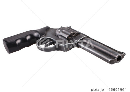 Revolver isolated on white 46695964