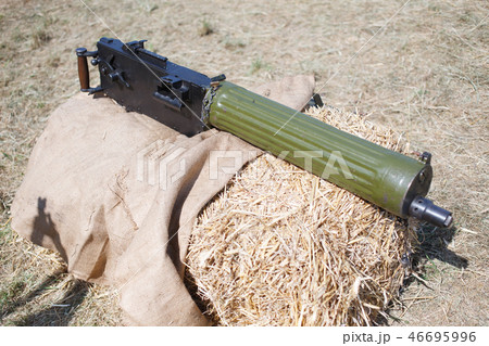 WWI machine gun 46695996