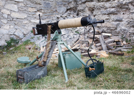 WWI german machine gun MG 08 WWI german machine gun MG 08 46696002