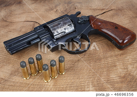 Revolver with ammunition 46696356