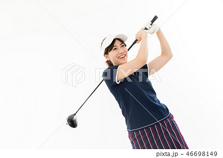 若い女性 ゴルフ 若い女性 ゴルフ 46698149