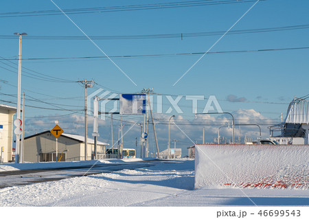 納沙布岬近くの市街地風景 46699543
