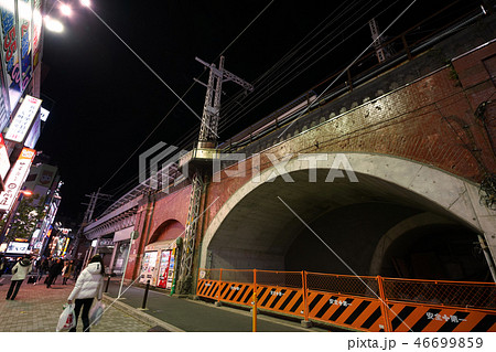 日本の東京都市景観 神田駅(西口)など、街並みを望む 日本の東京都市景観 神田駅(西口)など、街並みを望む 46699859