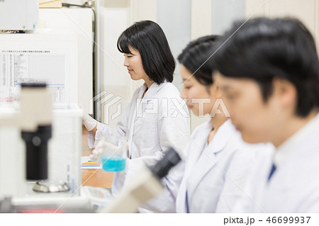研究室　開発　実験室　臨床検査　バイオテクノロジー　新薬 46699937