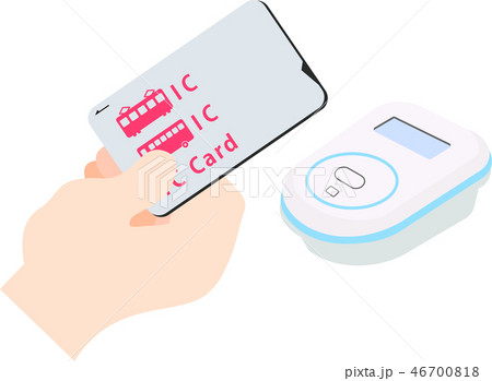電子マネー スマホ決済 おサイフケータイ イラスト 電子マネー スマホ決済 おサイフケータイ イラスト 46700818