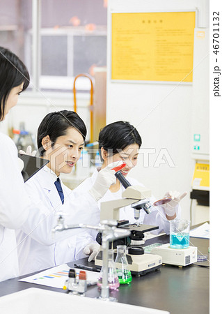 研究室　開発　実験室　臨床検査　バイオテクノロジー　新薬 46701132