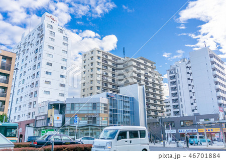 駅前風景　久米川駅 46701884