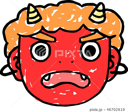 節分 赤鬼 イラスト 豆まき 初春 節分 赤鬼 イラスト 豆まき 初春 46702619
