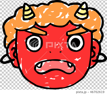 節分 赤鬼 イラスト 豆まき 初春 節分 赤鬼 イラスト 豆まき 初春 46702619