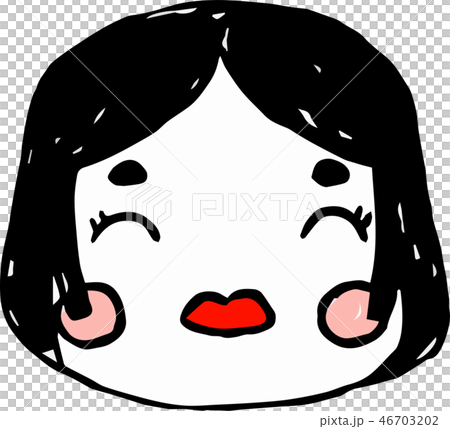 Setsubo Mamemaki Otaku Okame God of fortune Cute illustration Setsubo Mamemaki Otaku Okame God of fortune Cute illustration 46703202