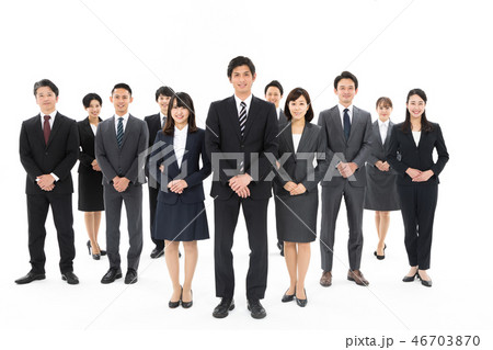 大人数　複数　大勢　多数　ビジネス 46703870