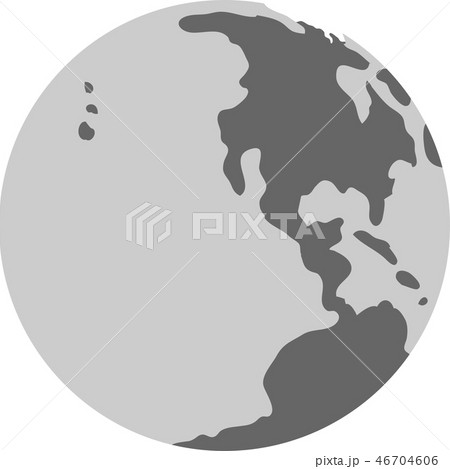 地球 アイコン 世界地図 地球儀 イラストのイラスト素材