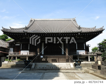 台東区谷中の観音寺（本堂・赤穂浪士供養塔） 46704744