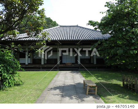 台東区谷中の天王寺（本堂） 46705140