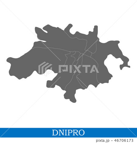 High Quality map of  city  46706173