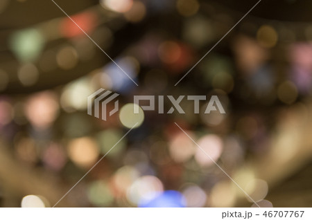 Abstract golden bokeh light background 46707767