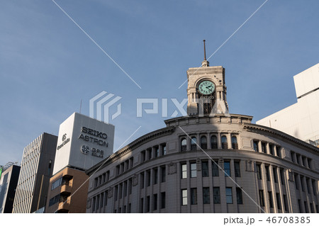 銀座　旧服部時計店 46708385