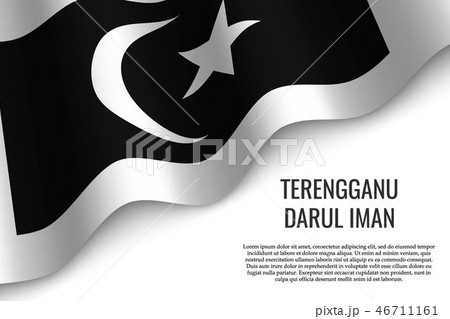 waving flag of  is a region of Malaysia 46711161