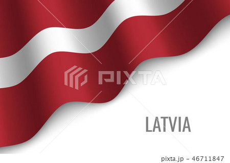 waving flag with copyspace 46711847