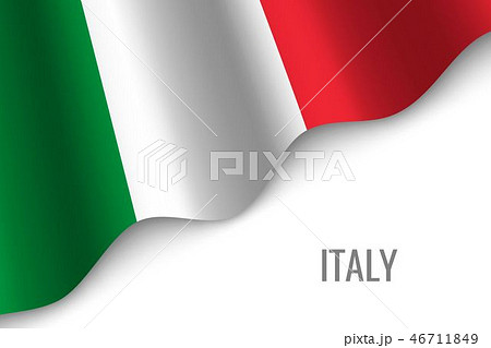 waving flag with copyspace 46711849